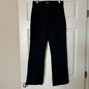 NYDJ Barbara Bootcut Jeans,  Size 6 Short Black